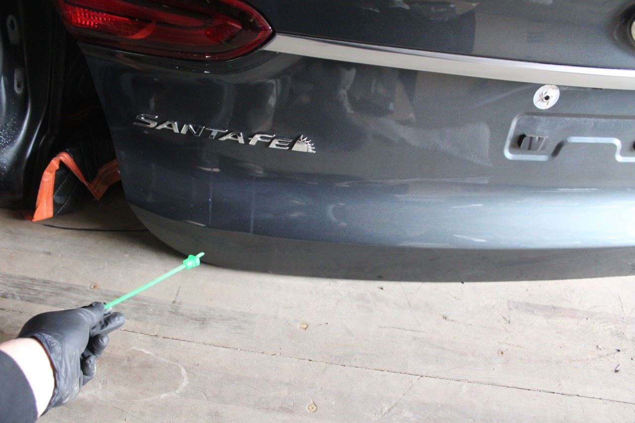 2019-20 Hyundai Santa Fe SEL Tailgate Liftgate Back Door Shell Panel Assy *ReaD* - Alshned Auto Parts