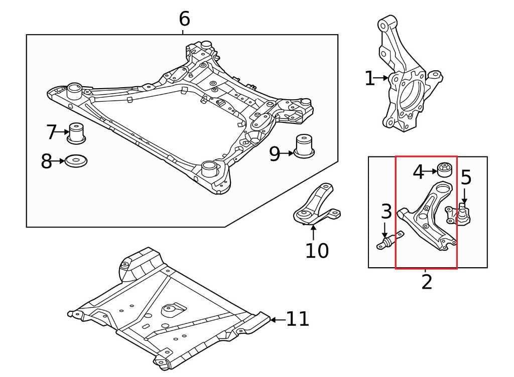 22-25 Hyundai Tucson SEL AWD Front Left Driver Side Lower Control Arm 54500CW050 - Alshned Auto Parts