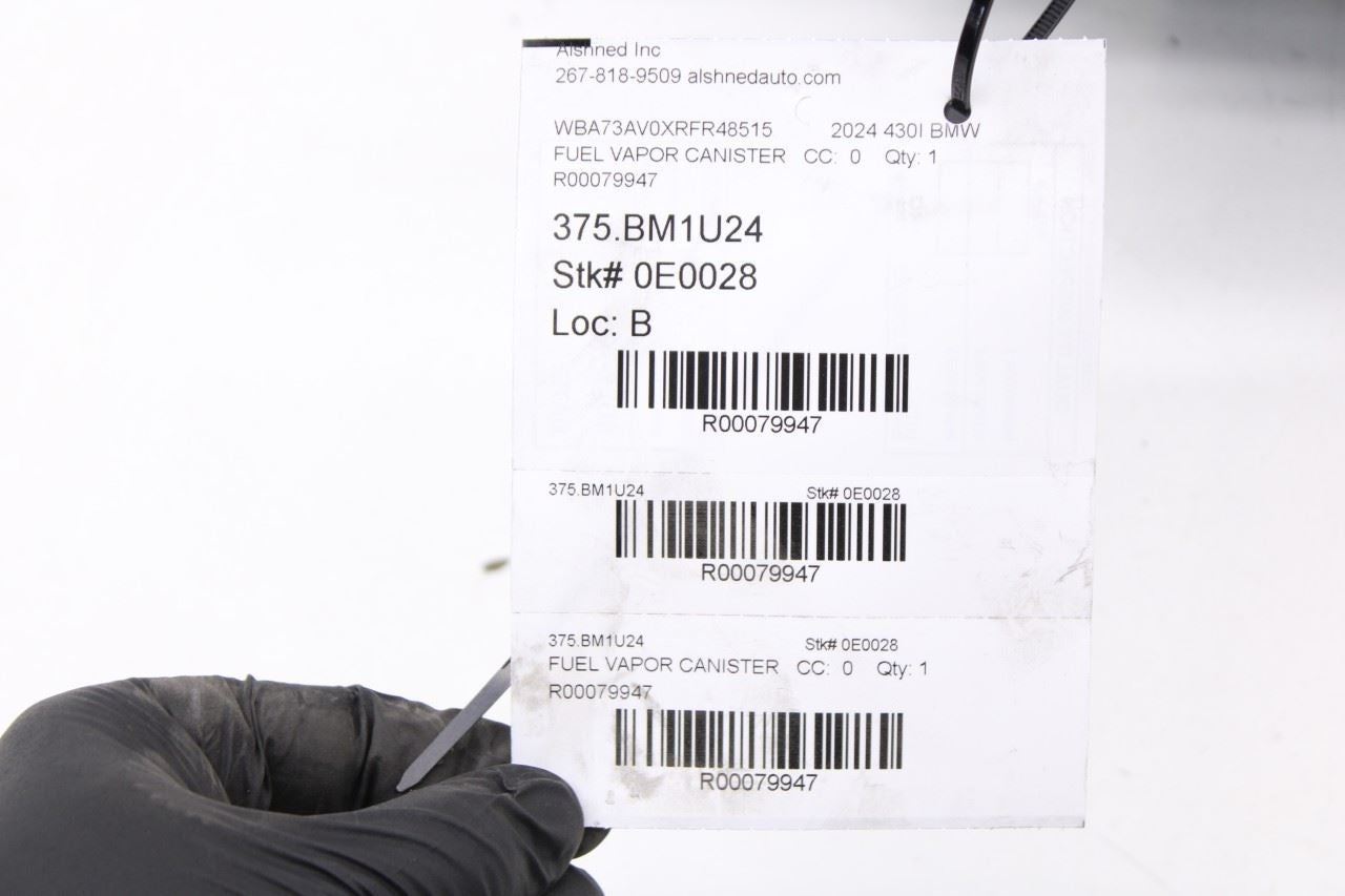 2023-25 BMW 430i Gran Coupe xDrive 2.0L Fuel Vapor Emission Canister 16137466242 - Alshned Auto Parts