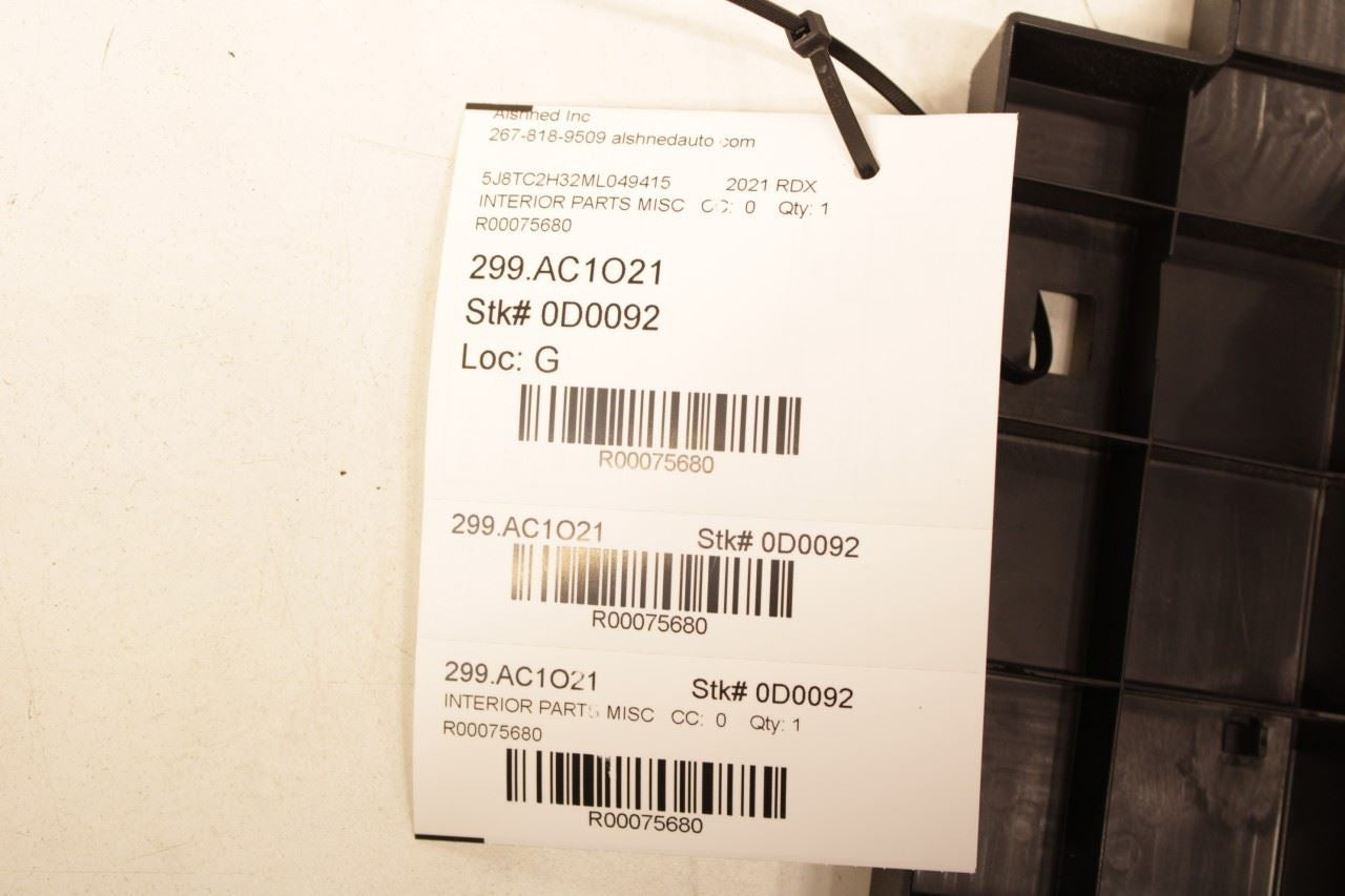 2019-25 Acura RDX SH-AWD 2.0L AWD Rear Trunk Cargo Floor Storage Compartment Box - Alshned Auto Parts