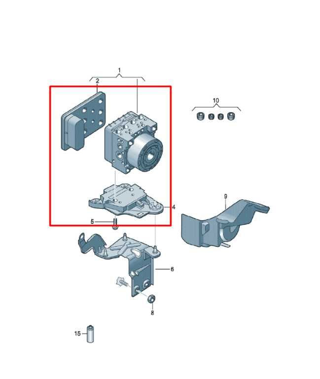 18-19 Volkswagen Atlas S 3.6L AWD ABS Anti Lock Brake Pump Control Module *ReaD* - Alshned Auto Parts
