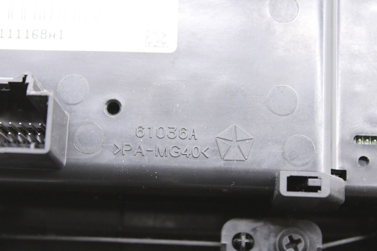 2011-13 Jeep Wrangler Unlimited Sport Front AC Heat Temperature Climate Control - Alshned Auto Parts