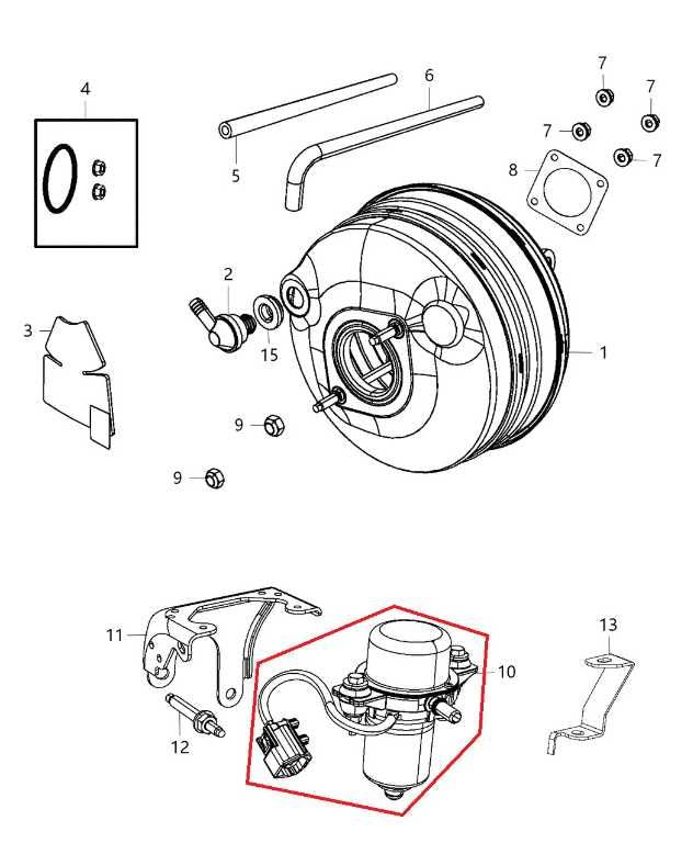 2014-2020 Dodge Grand Caravan GT 3.6L Vacuum Pump 5154322AB OEM1