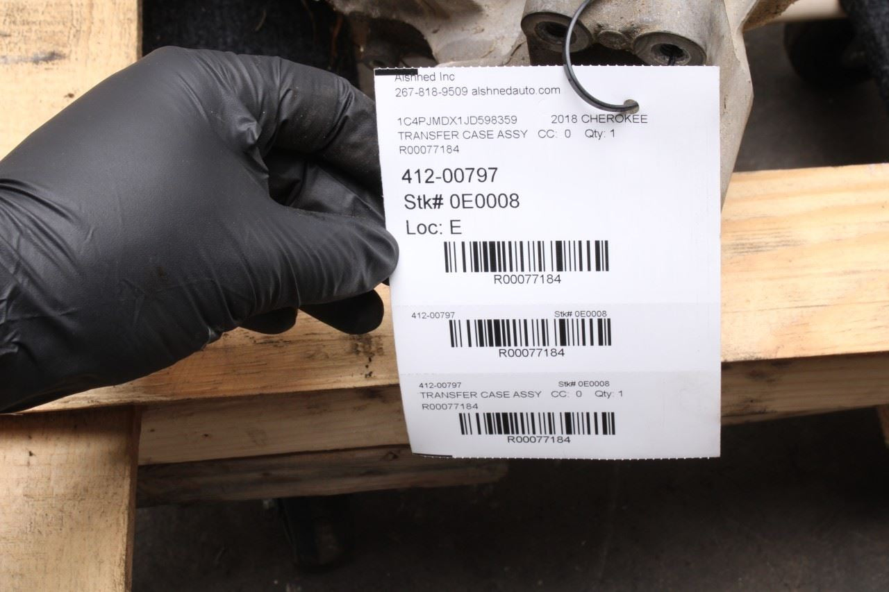 2014-18 Jeep Cherokee Limited 3.2L Single Speed Power Takeoff Transfer Case 86K - Alshned Auto Parts