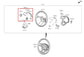 2021-23 Kia Sorento X-Line SX Steering Wheel Cruise Audio Switch Control Buttons - Alshned Auto Parts