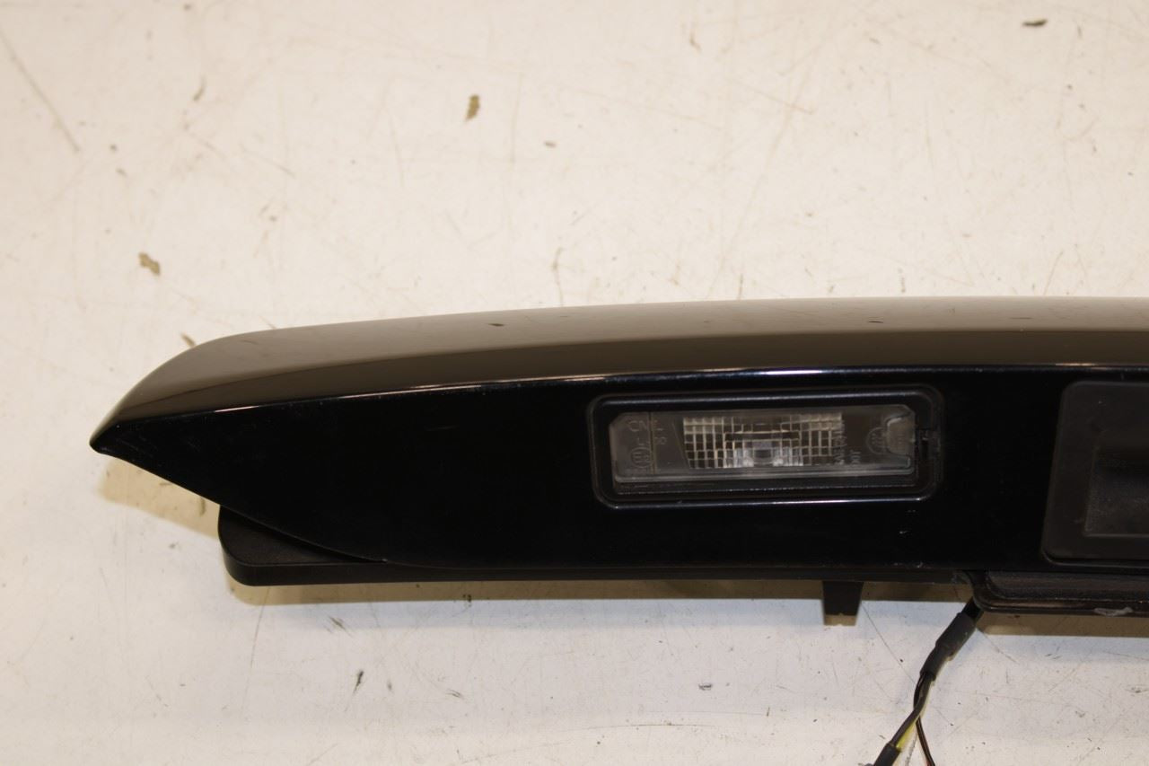 11-18 Porsche Cayenne Platinum AWD Liftgate Release Handle Trim w/ Backup Camera - Alshned Auto Parts