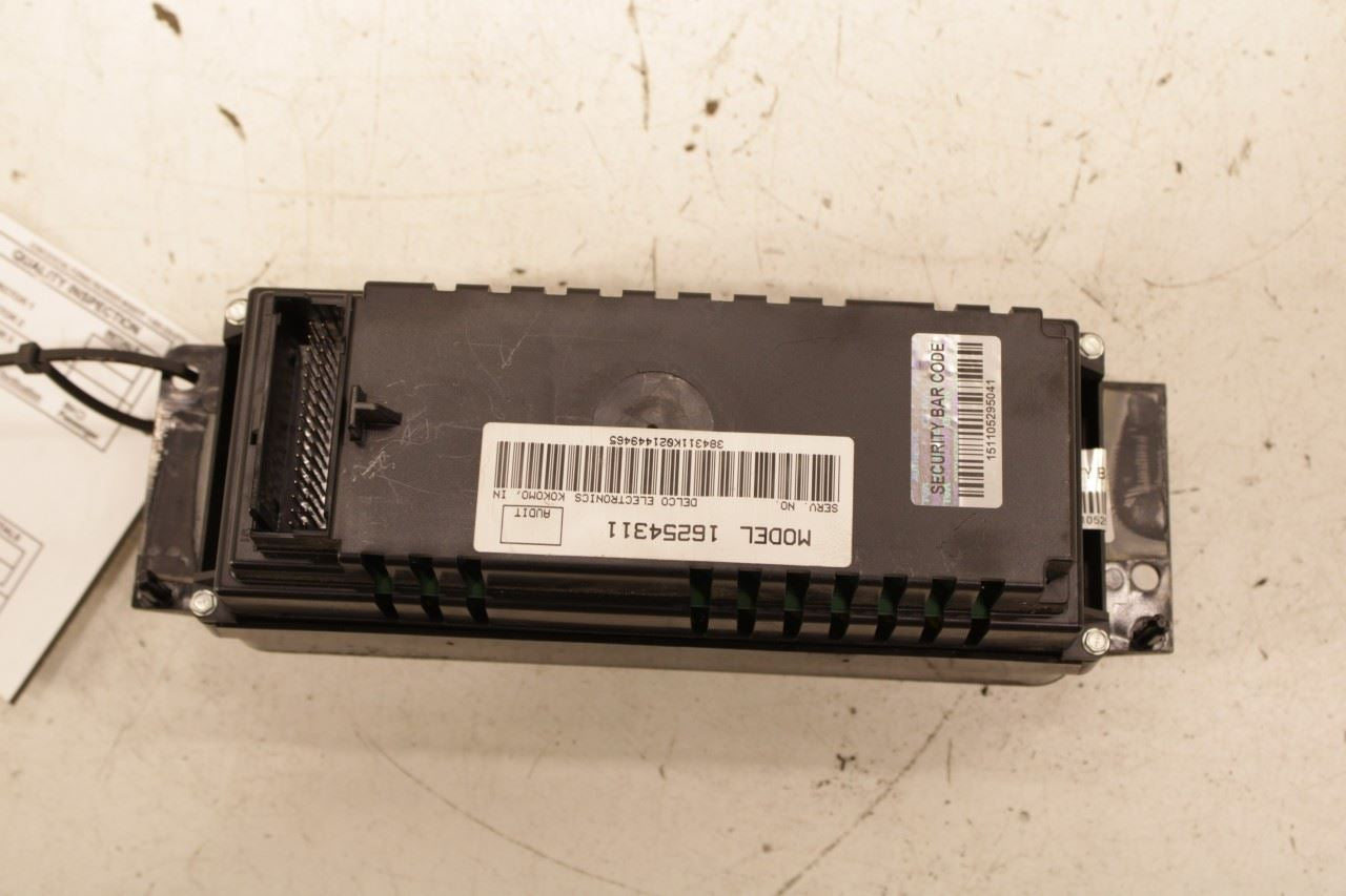 1998-99 Chevrolet Corvette AC Heater Temperature Climate Control Panel 16254311 - Alshned Auto Parts