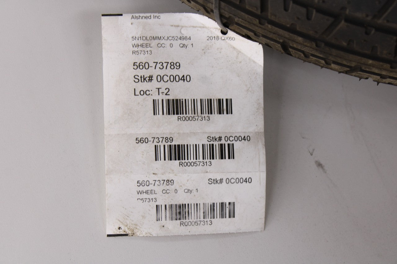 2016-2020 Infiniti QX60 Spare Wheel Tire Maxxis T165/90D18 R18x4 40300-9PE8E8