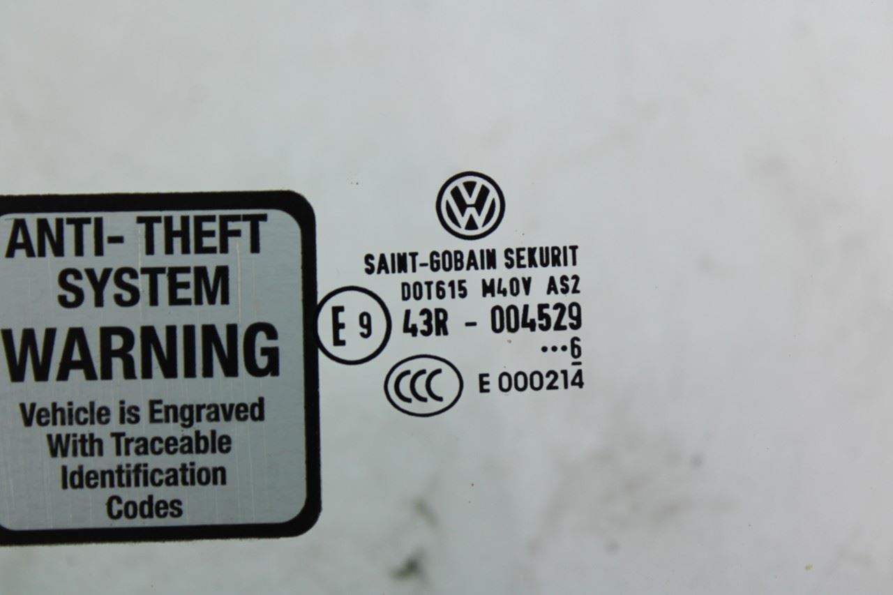 2011-2018 Volkswagen Jetta Sport Front Left Door Window Movable Glass 5C6845201C4