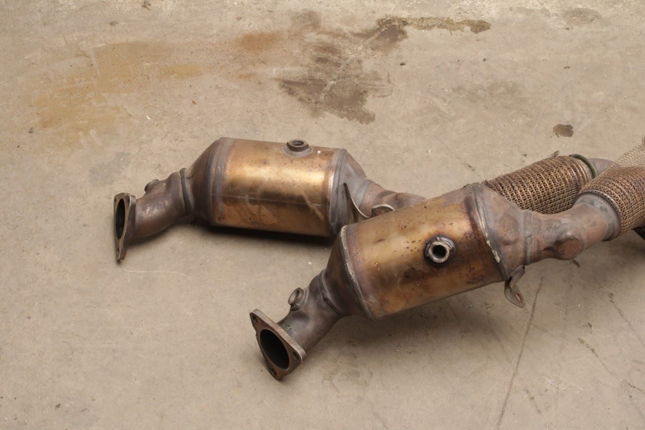2011-2018 Porsche Cayenne Platinum 3.6L Front Left and Right Exhaust System Pipe - Alshned Auto Parts