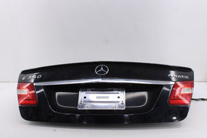 10-16 Mercedes-Benz E 350 Luxury 4Matic Rear Trunk Deck Lid Assembly 2127500975