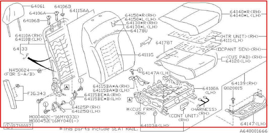 12-16 Subaru Impreza Sport Premium 2.0L Front Driver LH Side Seat Full Complete - Alshned Auto Parts