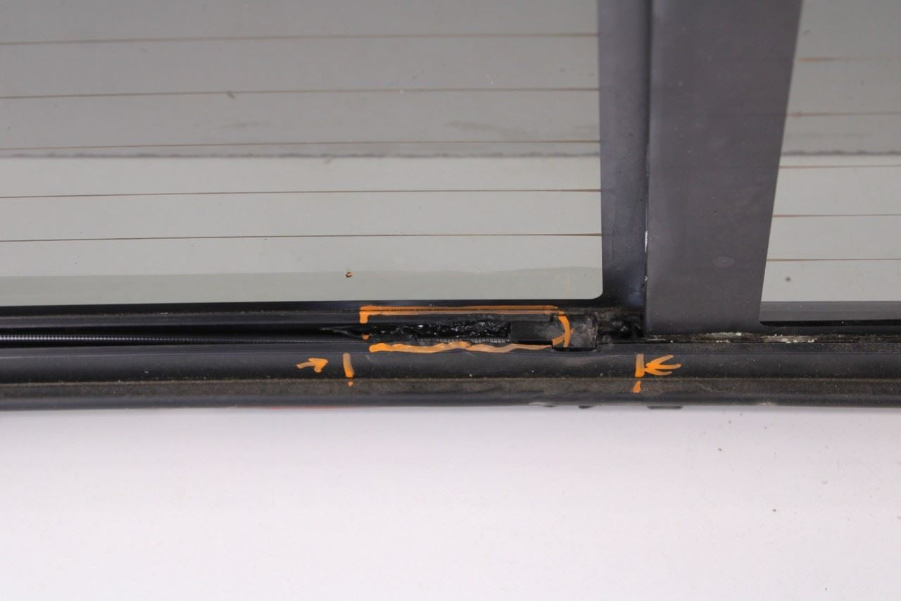 13-18 Ram 1500 Crew Cab Laramie Rear Window Power Sliding Backlite Glass *ReaD* - Alshned Auto Parts