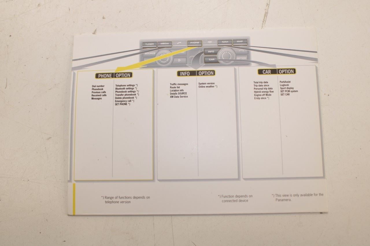 2014 Porsche Cayenne Platinum Owners Manual Set with Case R73999 - Alshned Auto Parts