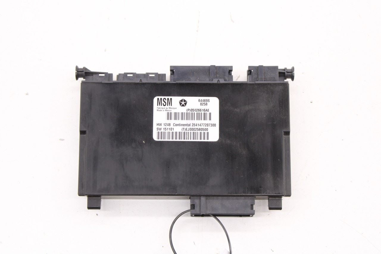 2014-2022 Jeep Grand Cherokee Limited Front Left Side Seat Memory Control Module - Alshned Auto Parts