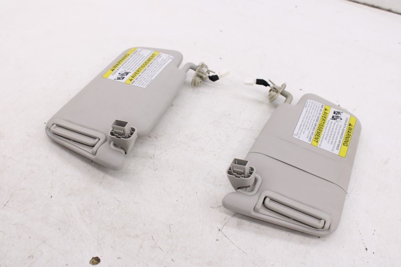 17-23 Subaru Impreza Limited Front RH and LH Sun Visor Set w/ Illuminated Mirror5
