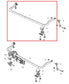 2007-2018 Jeep Wrangler Sport 2dr 3.6L 4WD Front Stabilizer Sway Anti-Roll Bar - Alshned Auto Parts