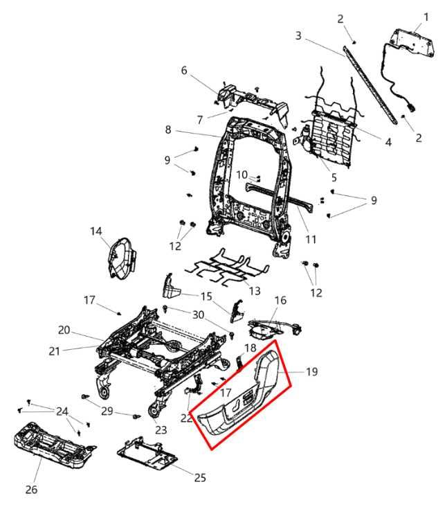2013-18 Ram 2500 Tradesman Crew Cab Front Left Side Seat Outer Trim Cover Panel - Alshned Auto Parts