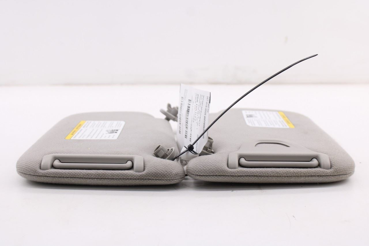 2013-19 Nissan Sentra SV Front Right and Left Side Sun Visor Set Cloth w/ Mirror5