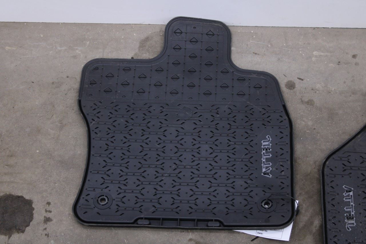 19-26 Volkswagen Jetta SE Front Rear RH Left Side All Weather Rubber Floor Mats - Alshned Auto Parts