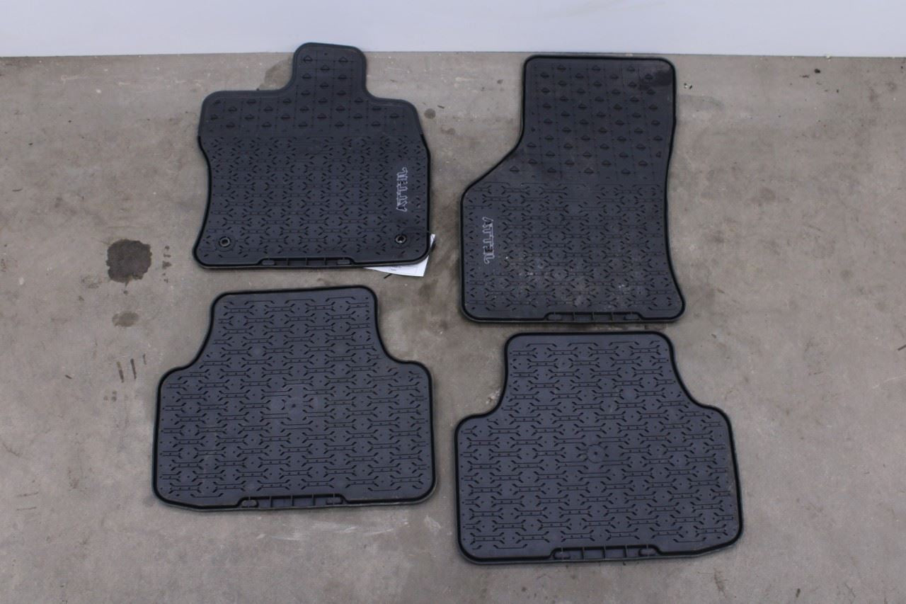 19-26 Volkswagen Jetta SE Front Rear RH Left Side All Weather Rubber Floor Mats - Alshned Auto Parts