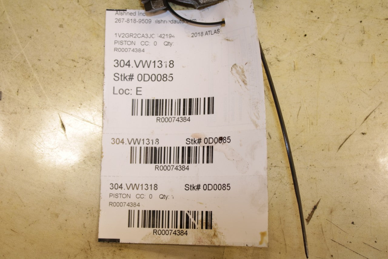 2018-23 Volkswagen Atlas S 3.6L Engine Piston No 3 w/ Connecting Rod 03H107065CD - Alshned Auto Parts
