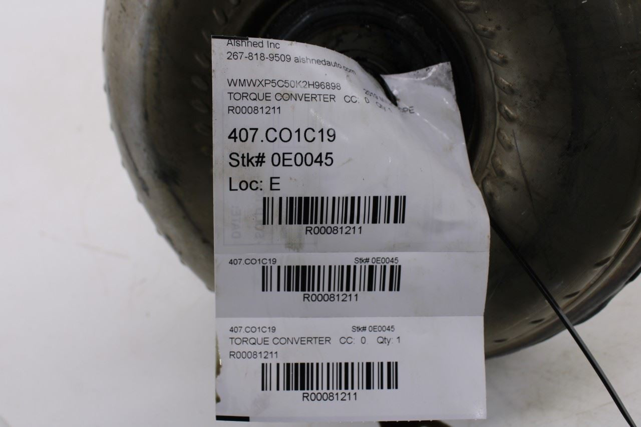 2013-20 Mini Hardtop Cooper 1.5L FWD Auto Transmission Torque Converter 863156114