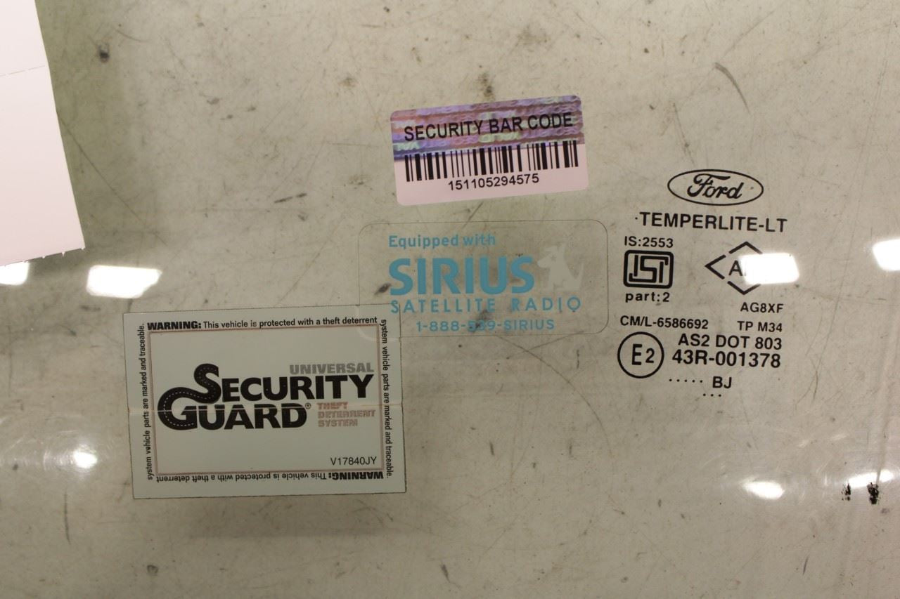 2018-2022 Ford Ecosport SE Front Left Side Door Window Glass LN1Z-5821411-A OEM - Alshned Auto Parts