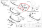 21-23 Hyundai Santa Fe SEL Rear Bumper Reinforcement Impact Bar Beam 86631-S25001