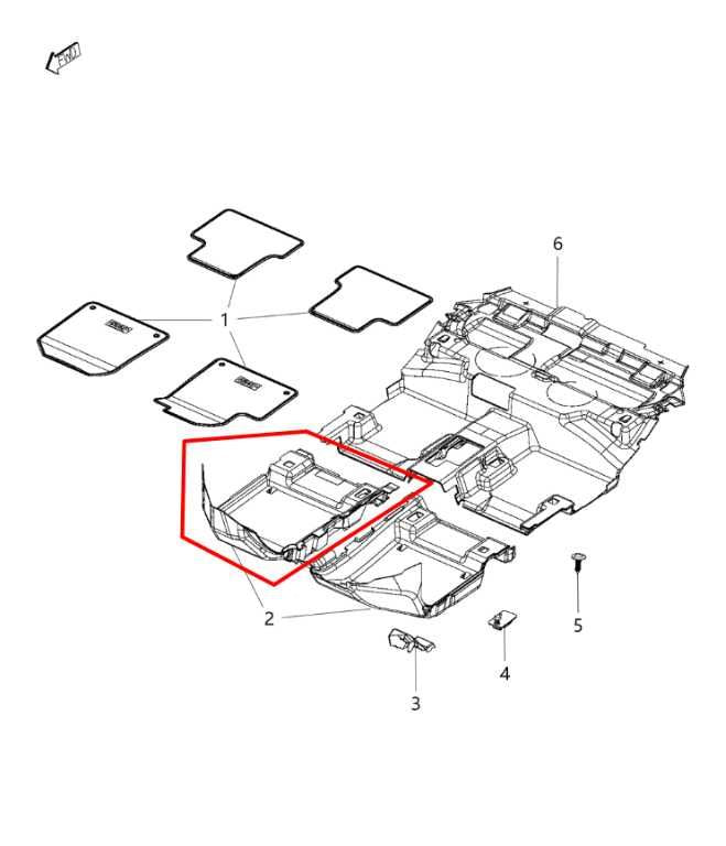 15-21 Jeep Cherokee Latitude Front Right Side Interior Floor Carpet Liner Cover - Alshned Auto Parts