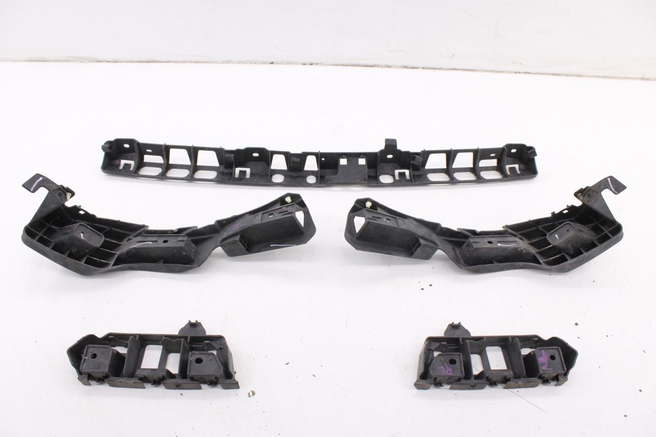 11-14 Porsche Cayenne S Rear Bumper Center and RH LH Side Support Mount Brackets6