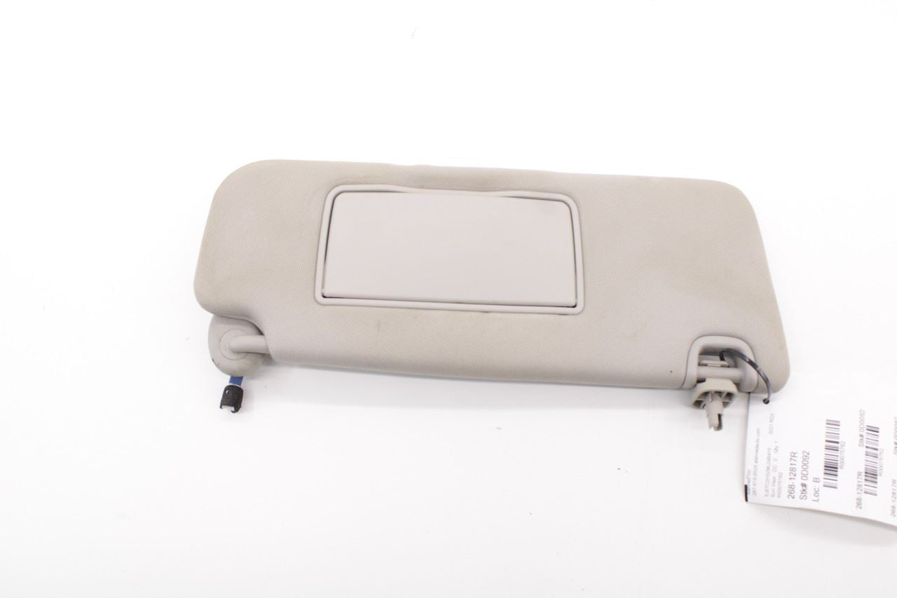 19-21 Acura RDX SH-AWD 2.0L AWD Front Right Side Sun Visor w/ Illuminated Mirror - Alshned Auto Parts