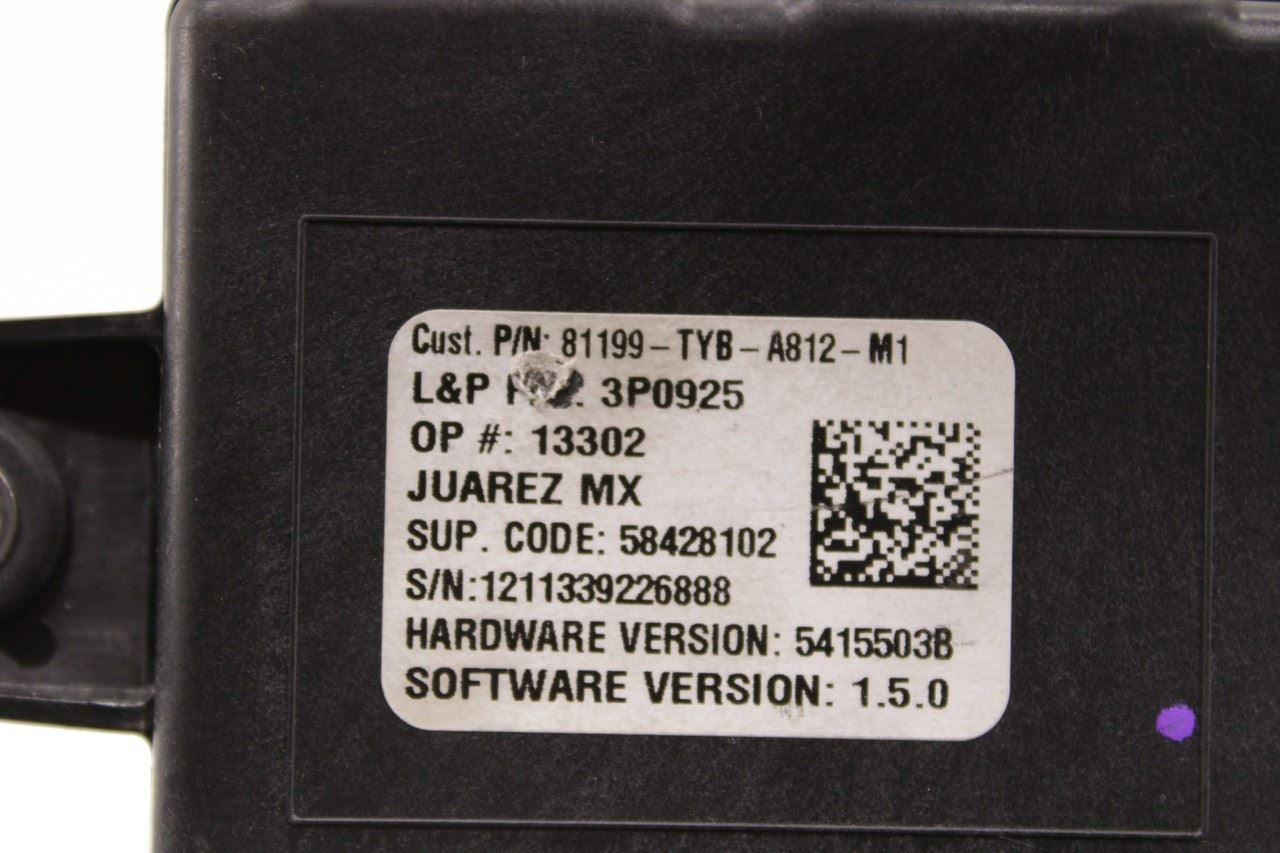 2022-26 Acura MDX Front Passenger Right Side Anti-Fatigue Massage Control Module - Alshned Auto Parts
