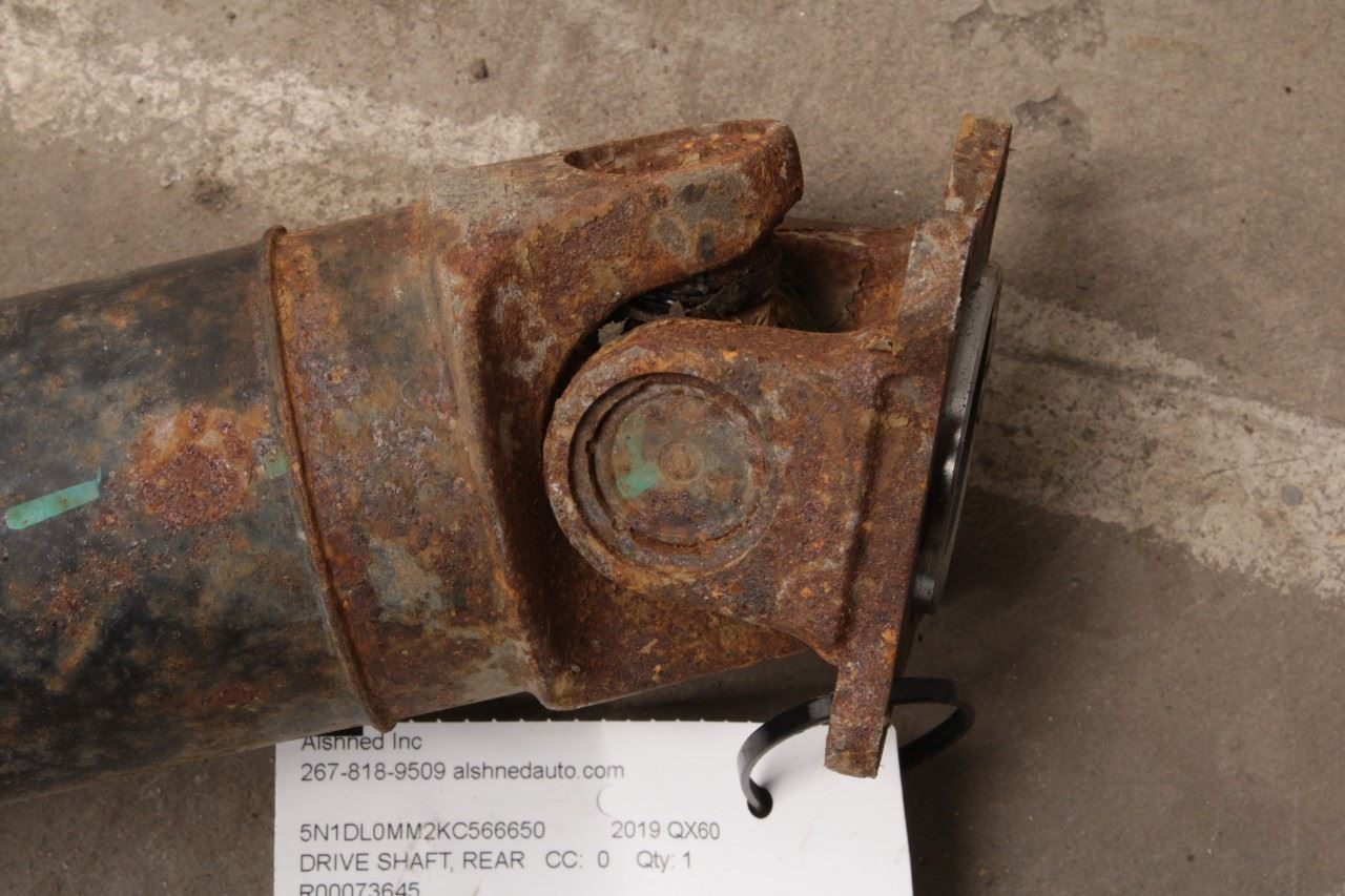 2014-2020 Infiniti QX60 Pure 3.5L AWD Rear Drive Shaft Propeller 37000-3JA2B OEM - Alshned Auto Parts