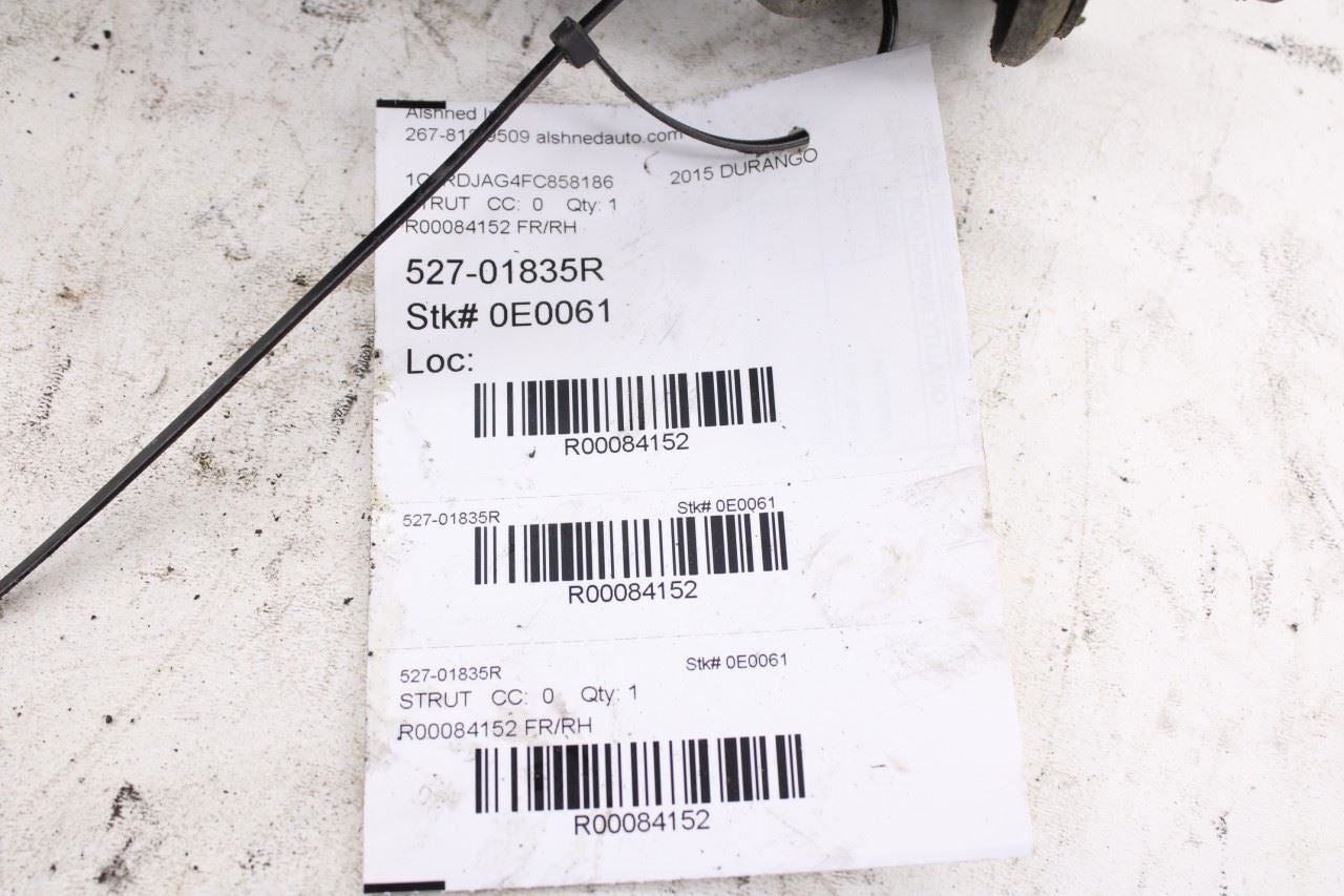 11-15 Dodge Durango SXT 3.6L AWD Front Right Passenger Side Shock Strut Absorber - Alshned Auto Parts
