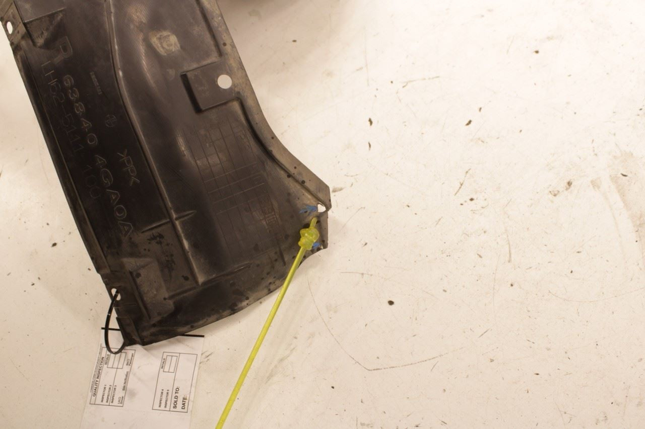 14-24 Infiniti Q50 Premium FR Right Fender Rearward Section Splash Shield *ReaD* - Alshned Auto Parts