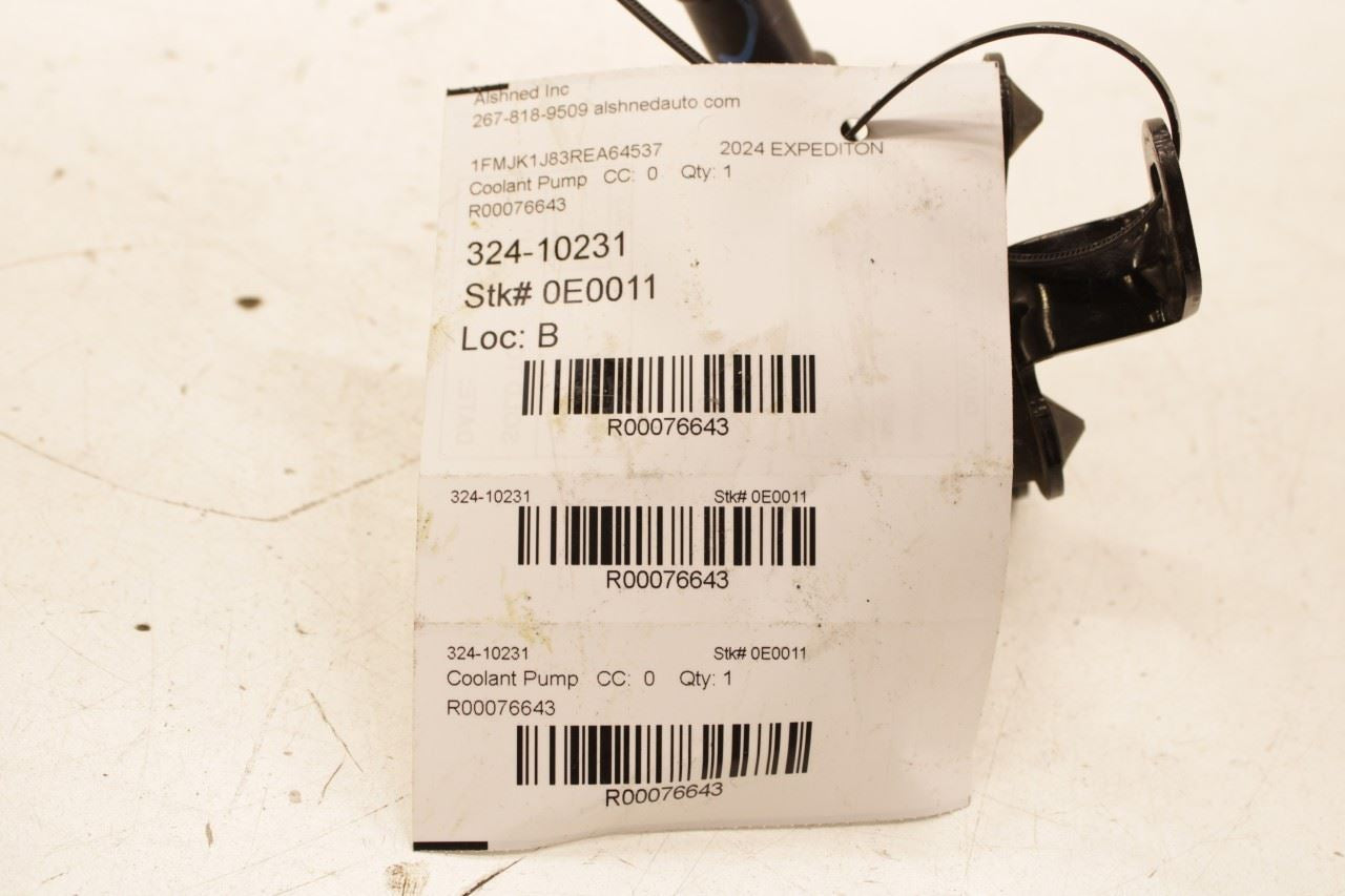 22-26 Ford Expedition MAX XLT 3.5L Engine Auxiliary Water Pump ML34-18D473-EE - Alshned Auto Parts