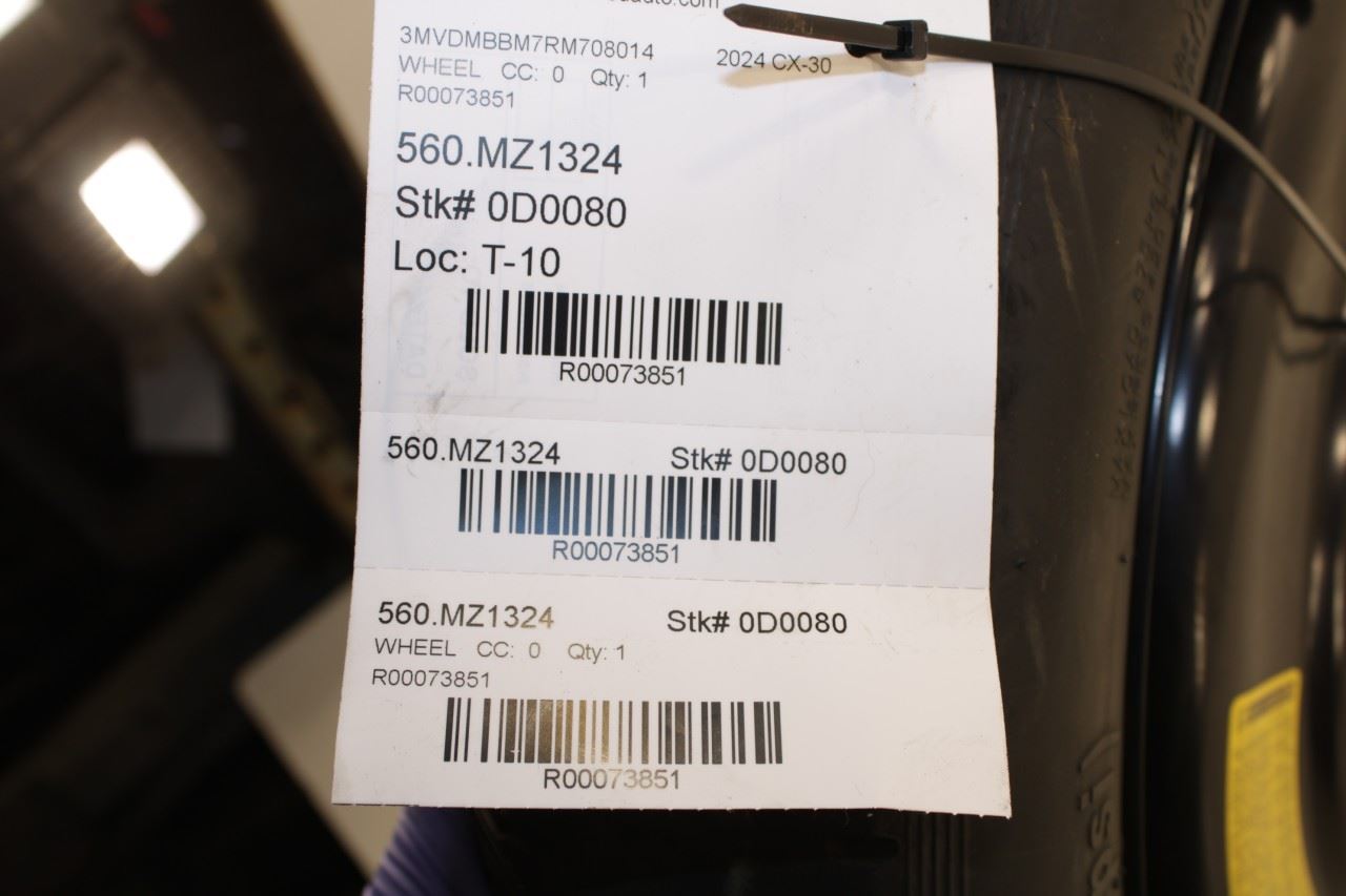 2020-2025 Mazda CX-30 2.5 S Steel Spare Wheel Tire Kenda T135/80D17 103M R17x4T - Alshned Auto Parts