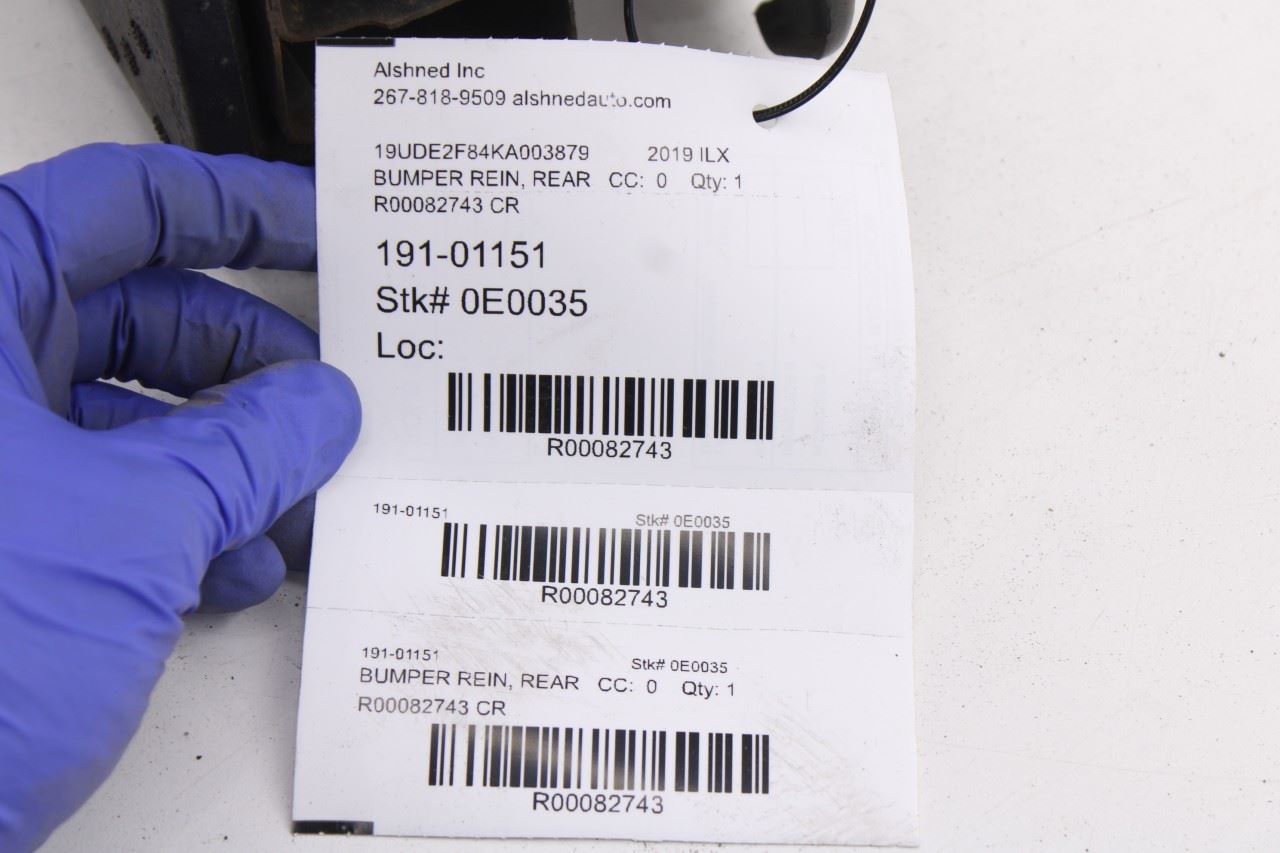 2019-22 Acura ILX Tech A-Spec Rear Bumper Reinforcement Bar 71530-TX6-A00 *ReaD*18