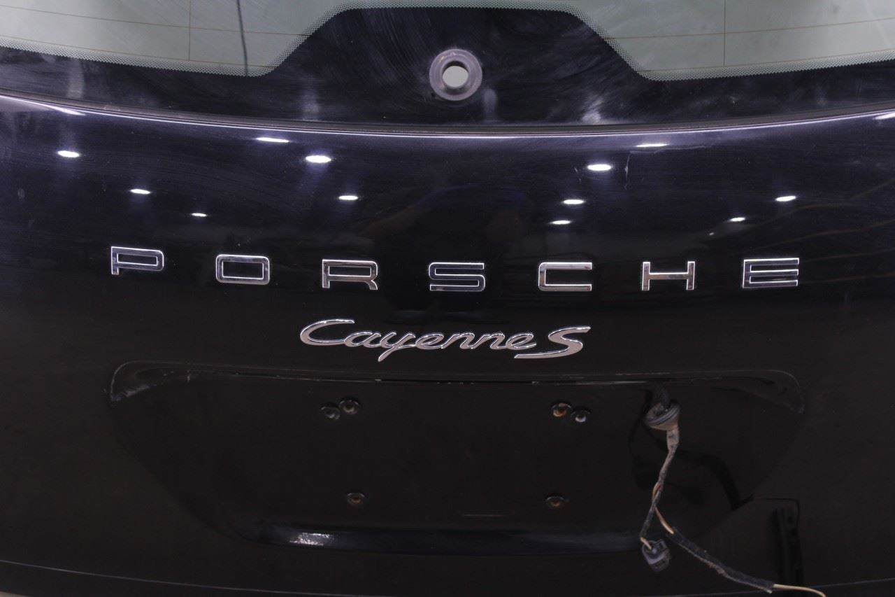 2011-14 Porsche Cayenne S Liftgate Back Door Shell Panel w/ Glass 95851201107GRV7