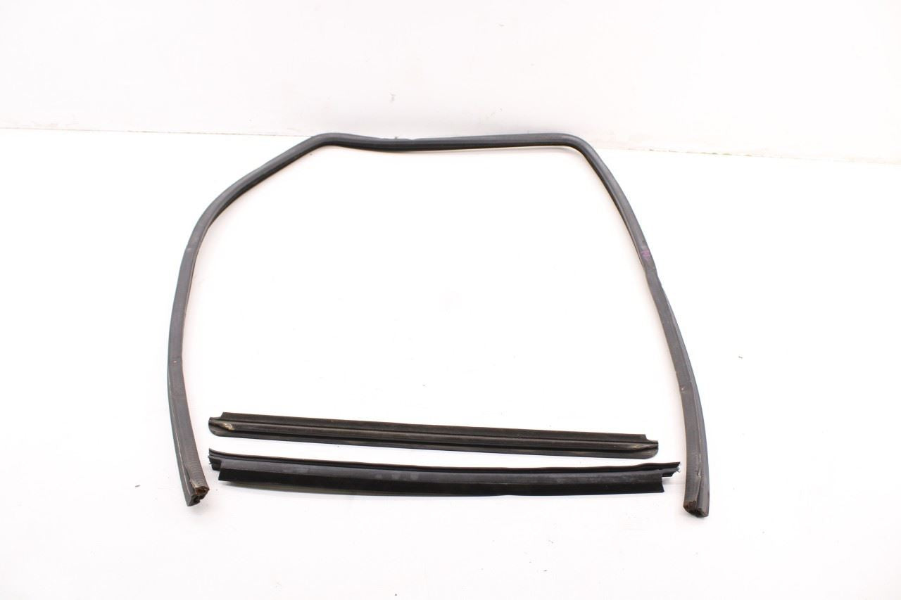 99-16 Ford F-250 Crew Cab Lariat Rear Left Door Run Channel w/ Weatherstrip Set - Alshned Auto Parts
