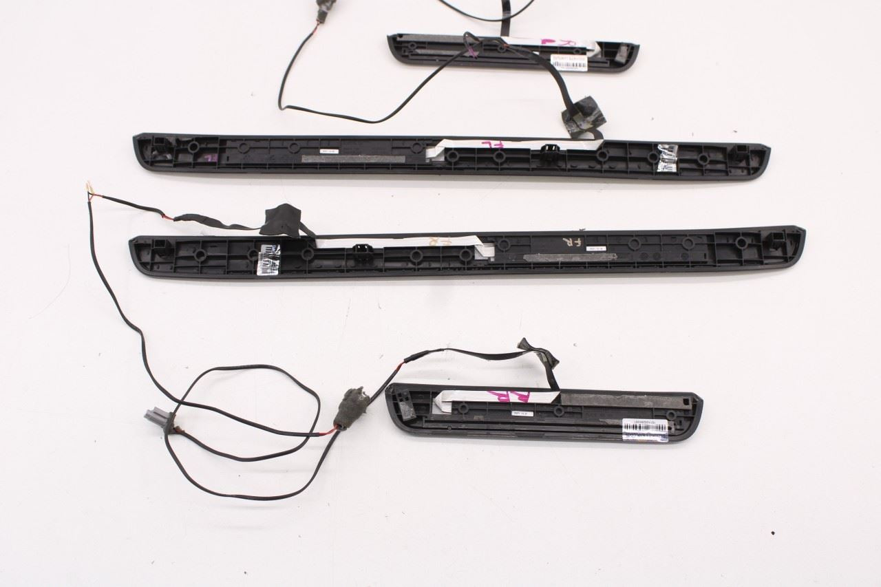 19-25 Infiniti QX50 LUXE FR and RR Right and Left Door Sill Scuff Plate Set of 4 - Alshned Auto Parts
