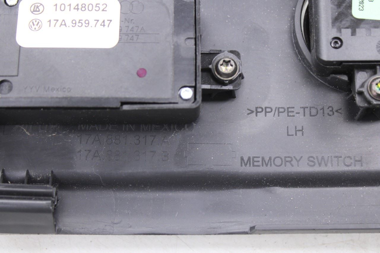 2019-2026 Volkswagen Jetta SE Front Left Power Seat Control Switch 17A-959-74710