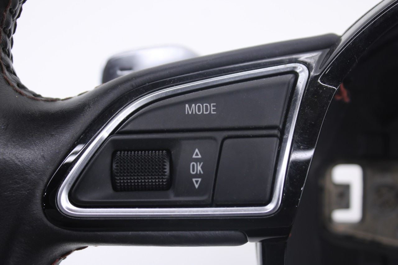 2013-14 Audi S4 Premium Plus 3.0L AWD Steering Wheel Leather w/ Control Buttons - Alshned Auto Parts