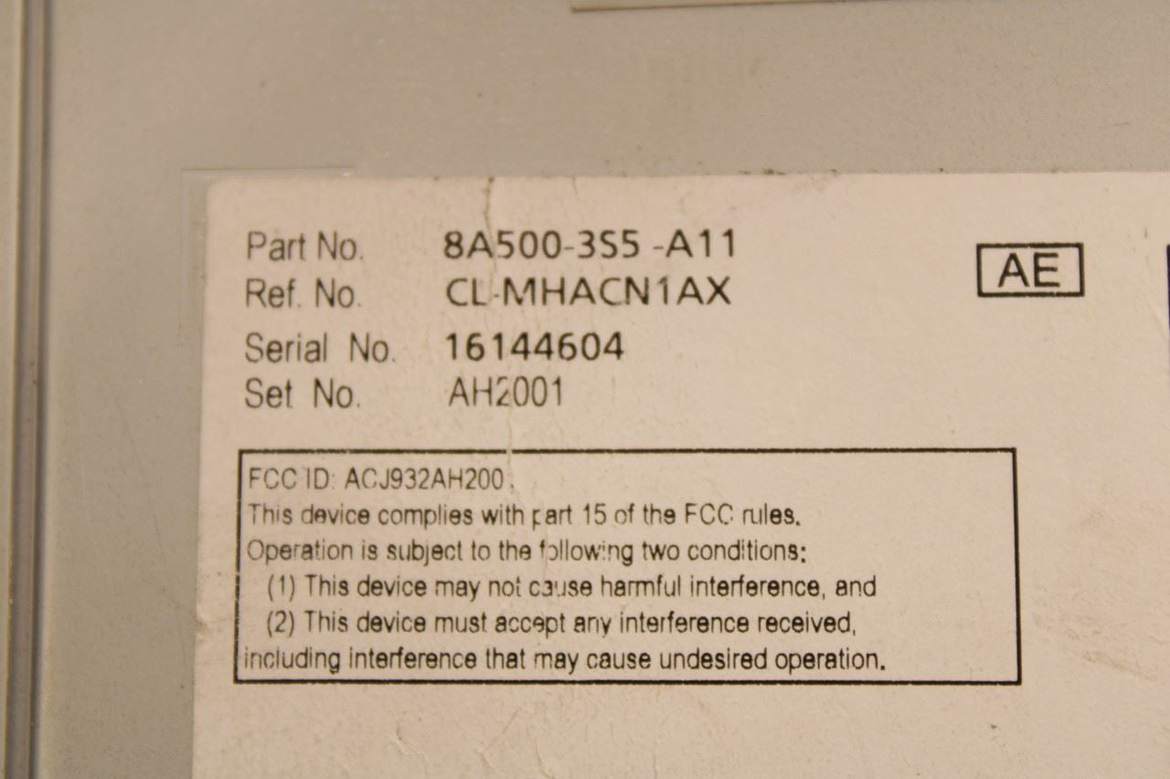 2023-2026 Acura Integra A-Spec Panasonic Audio Radio Receiver 8A500-3S5-A11 OEM - Alshned Auto Parts