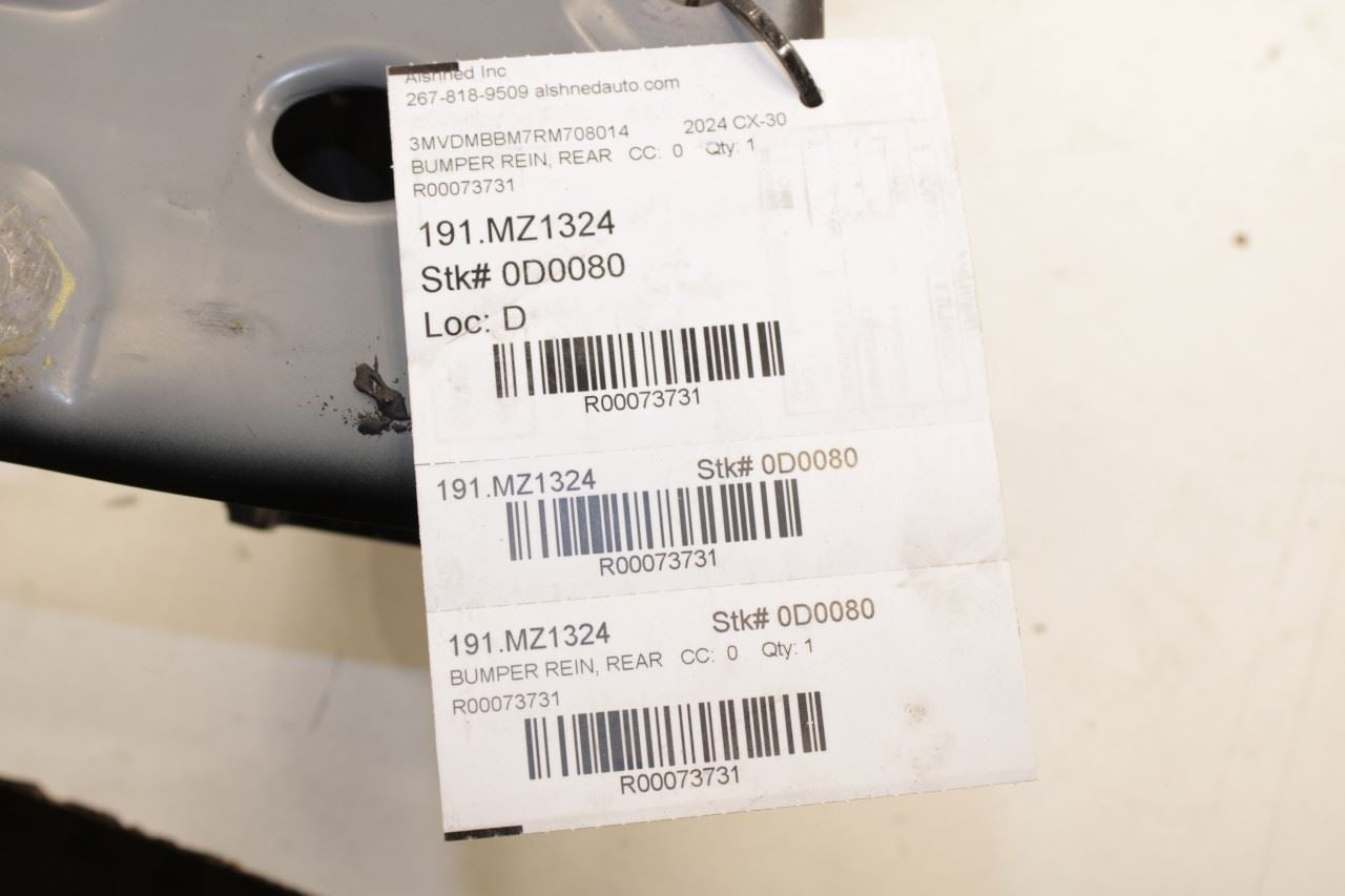 2020-2025 Mazda CX-30 2.5 S Rear Bumper Reinforcement Impact Bar BDTS-50-260A - Alshned Auto Parts