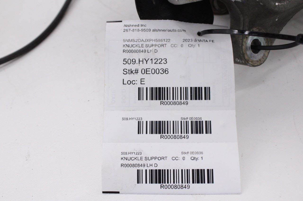 2021-23 Hyundai Santa Fe SEL 2.5L AWD Front Left Side Spindle Knuckle Hub *ReaD* - Alshned Auto Parts