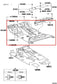 17-23 Toyota Tacoma SR5 Double Cab Front and Rear 2nd Row Floor Interior Carpet1