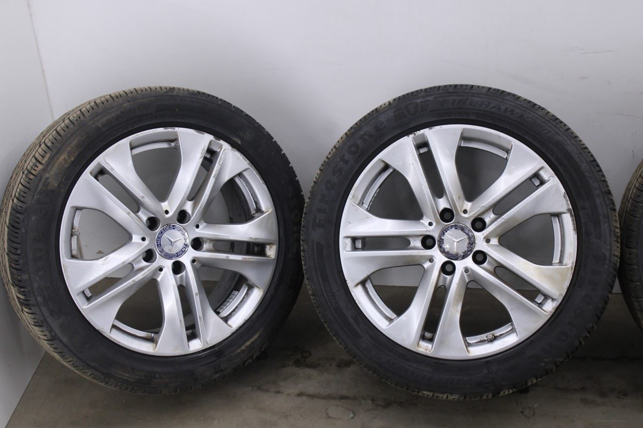 10-11 Mercedes-Benz E 350 Wheel Tire Firestone Firehawk AS 245/45R17 Set *ReaD*8