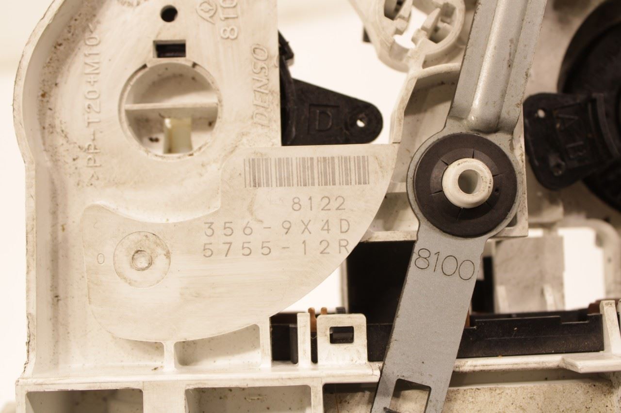 2012-2020 ISUZU NPR HD AC Heater Temperature Climate Control Panel 8980373654 - Alshned Auto Parts